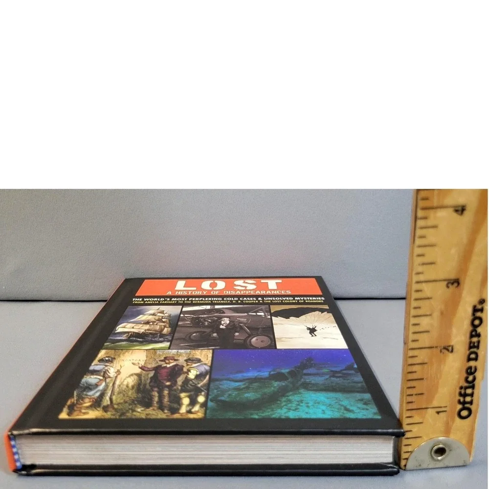 Cider Mill Press Lost A History of Disappearances True Crime Hardcover Book